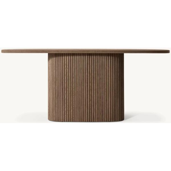 Modern Bedroom Console Table Customizable With Wood Glass Or Ceramic Top