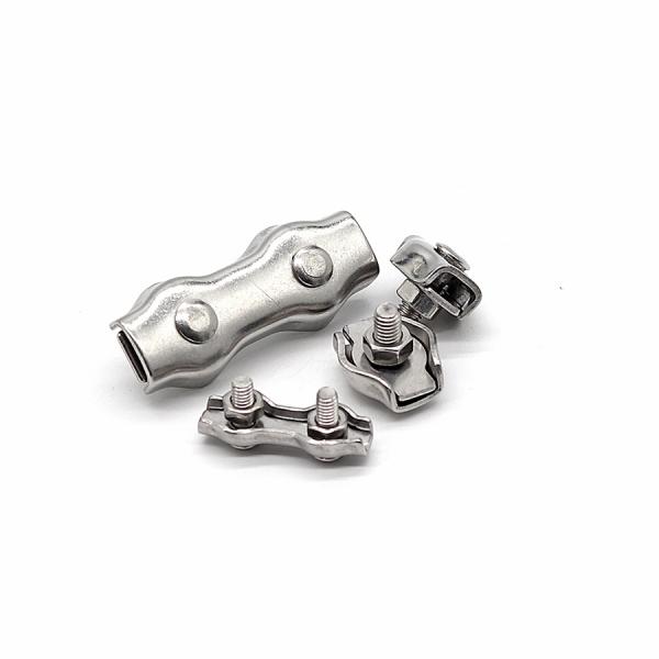 New Stainless Steel Rigging Hardware Mono Double Clamp Easy Installation
