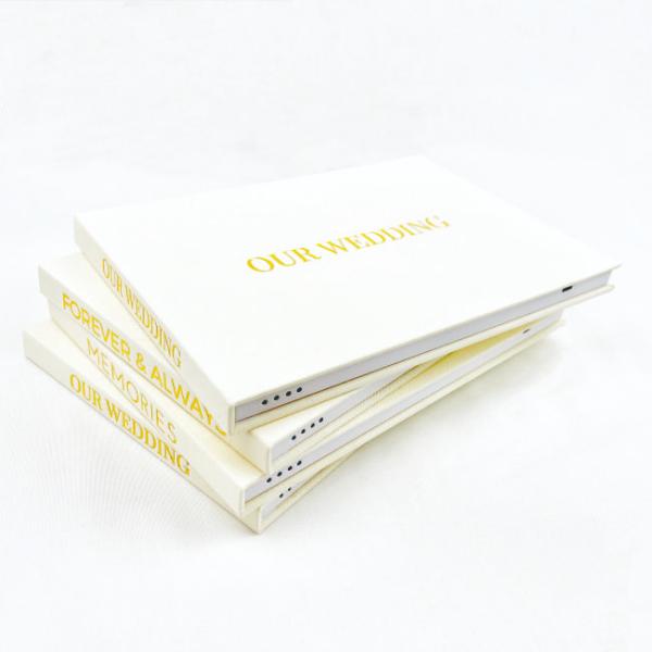 7 Inch HD Video Wedding Book 4GB Memory Premium Linen Cover Perfect Keepsake Gift