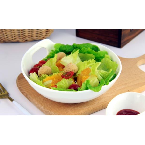 Fine Dinning Customized Minimalist Porcelain Bowls 19cm*7.5cm