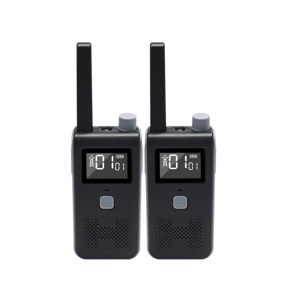 3-5KM Long Range Rechargeable Walkie Talkies with Vox Function LED Screen and