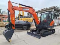 Coreia Excavadora usada Doosan à venda Máquinas usadas DX55 Jindongyu