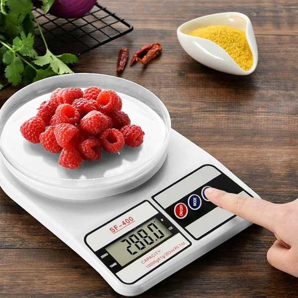 Máquina de peso digital impermeable Báscula de cocina Capacidad 10KG