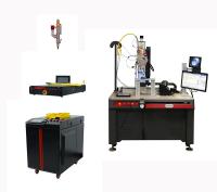 10 mm/s Velocidade de solda Máquina de soldagem a laser industrial 6000w para soldagem de cadeia de aço