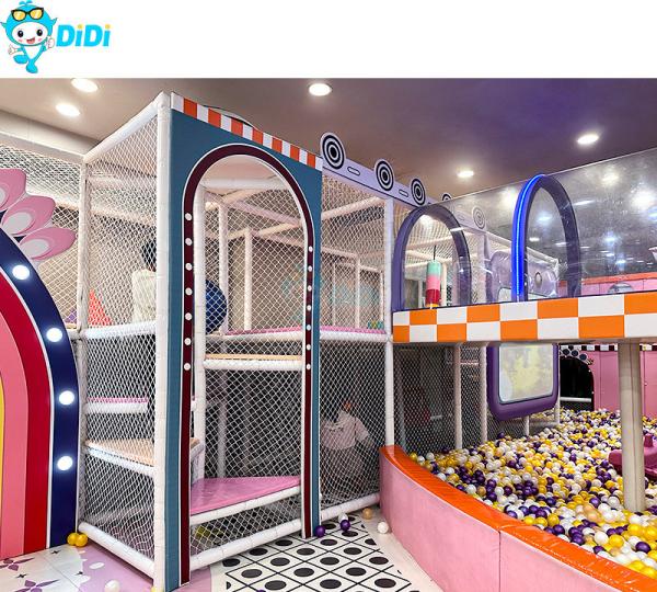 Aire de jeux intérieure souple à haute sécurité, aire de jeux intérieure personnalisable pour centre commercial