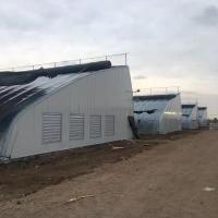 Estufa solar passiva do filme hidropônico do sistema completo do berçário para o tomate