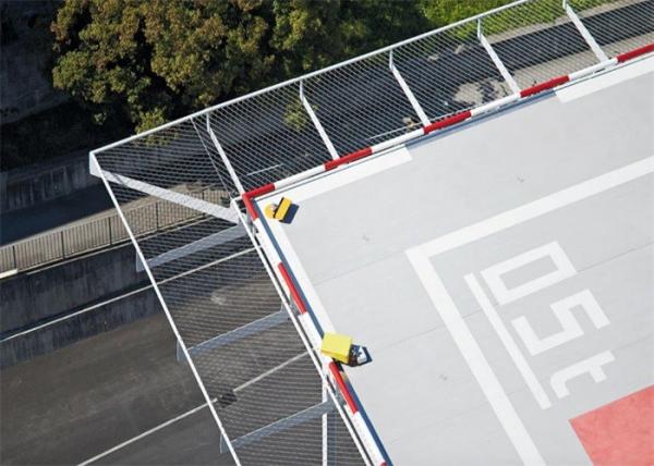 AISI Perimeter Helipad Safety Net 304 2.5mm Stainless Steel