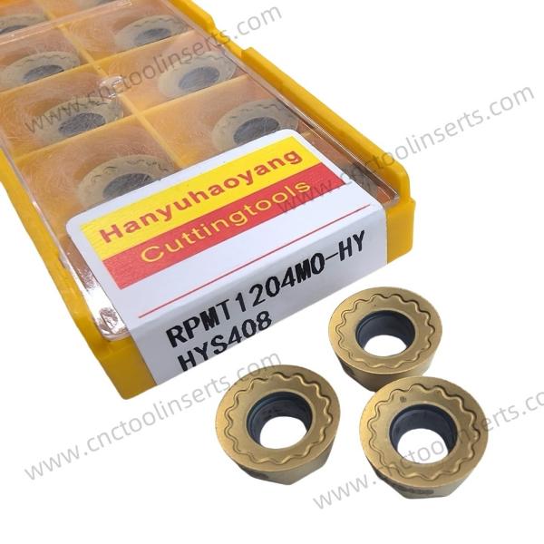 RPMT1204MO-HY inserts de fraisage au carbure inserts de fraisage CNC résistants à l'usure