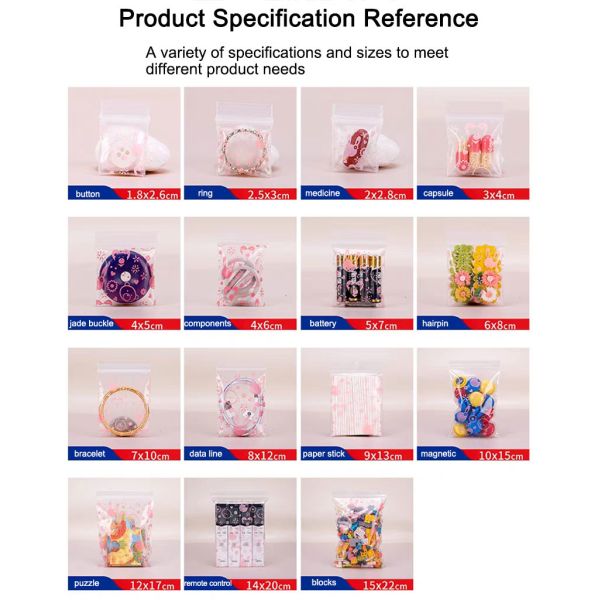 Small Colorful Degradable Aluminum Ziplock Foil Pouch For Product Packaging
