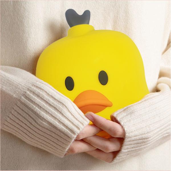 Прозрачная классическая резиновая бутылка с горячей водой с мягкой крышкой горячий компресс и холодная терапия рождественские подарки