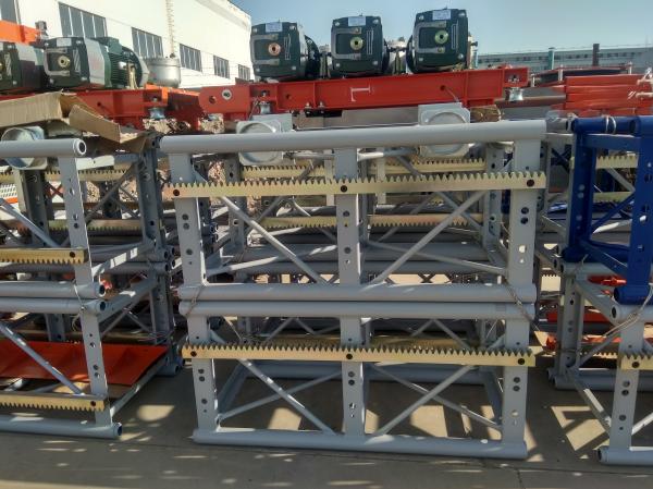 SC200/200 Construction Hoist Elevator Double Cage 0~33M/Min Speed