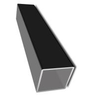 O quadrado 6000 dobra o tubo de alumínio anodizado oval