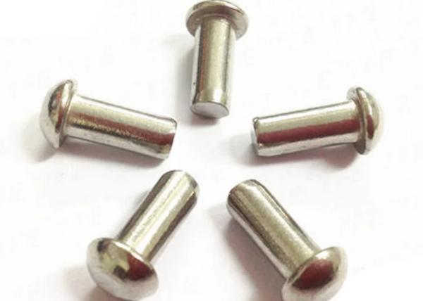 1/4 1/2 7/16 Stainless Steel Flat head solid rivet custom M6 M12 M13 Round head rivets