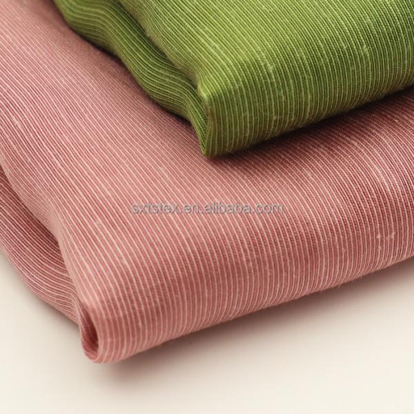 New Year  Popular Soft Comfortable   Linen Loycell With Slub Style in Light Weight Fabrics Women's Clothing Plain Dress Style