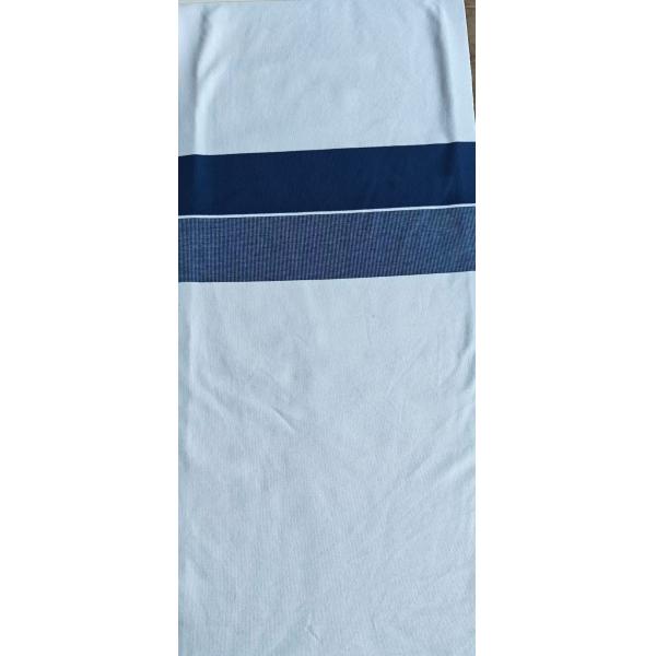 Breathable And Healthy Wear-Resistant Striped Material Fabric For Polo Shirt