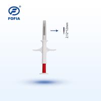 Etiqueta animal do microchip da microplaqueta FDX-B da identificação dos rebanhos animais com malote esterilizado