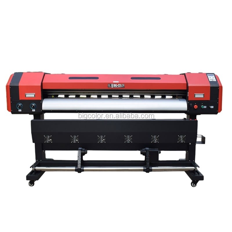 Indoor Decoration 1.6m Eco Solvent Printer with 110 KG Capacity Inkjet Tx 800 Printer
