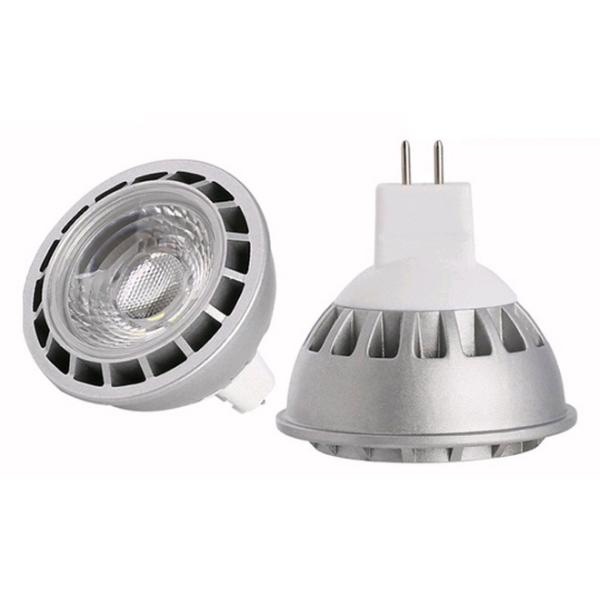 high lumen 5w 7w cob spotlight mr16 gu5.3 led bulb 12v 3 year warranty