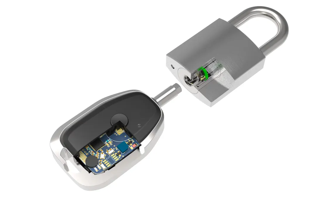 Smart Traceable Stainless Steel Smart Bluetooth Padlock with Access Control Platform for Electricity