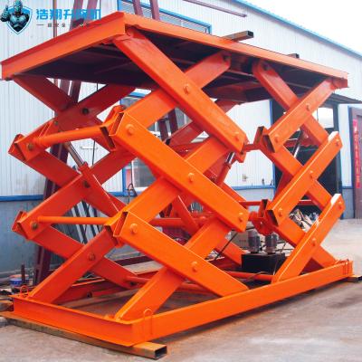 Customized Hydraulic Stationary Scissor Car Lift Fixed Scissor Lift Table Platform