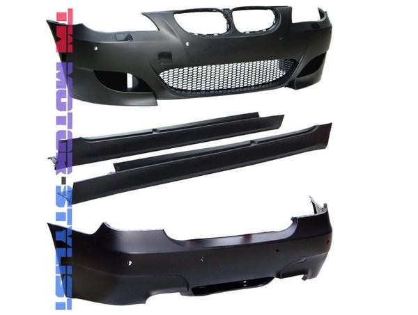 БМВ Э60 М5 завершает Аеро наборы - включенную бортовую юбку (П.П)