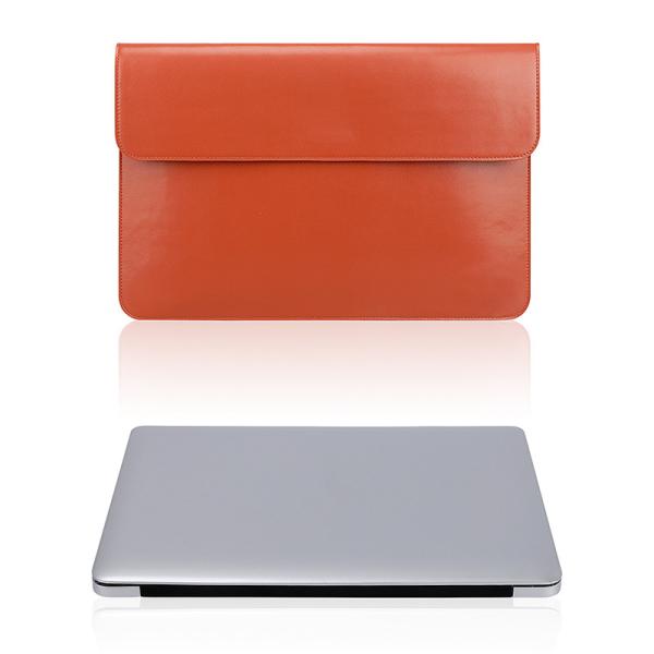 Women'S Business Laptop Bags For Macbook Pro 13 13.3 Inch Computer Sleeve Leather Envelope Flap