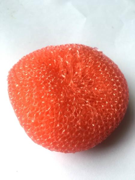Environmental Friendly Plastic Scouring Ball No Peculiar Smell JK-PP06
