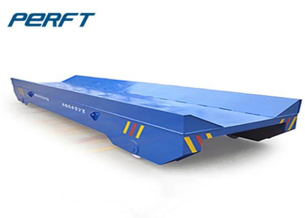 heavy duty carbon steel cable drum powered coil transfer cart on rails for coil and aluminium cargo transportation