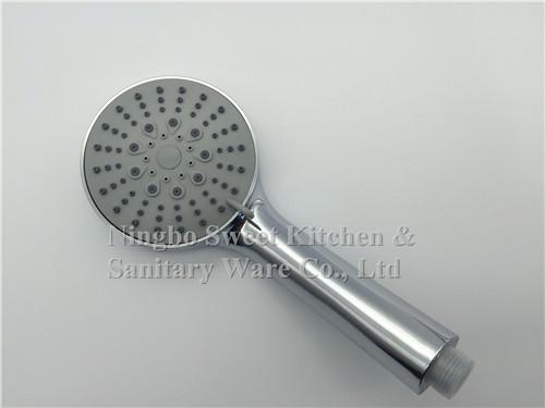 hot sale ABS material chrome plating shower head hand shower rain shower sanitary ware accessories