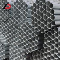 Tubo galvanizado redondo de 10 pés ASTM St37 12cr1MOV Tubo de aço mergulhado a quente
