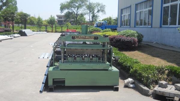 Metal Roll Forming Equipment , Galvanized Floor Decking Forming Machine