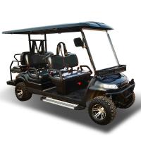 6 passageiros Buggy de caça elétrico NEA Bateria de lítio Carros de golfe 60v 3.5kw OEM