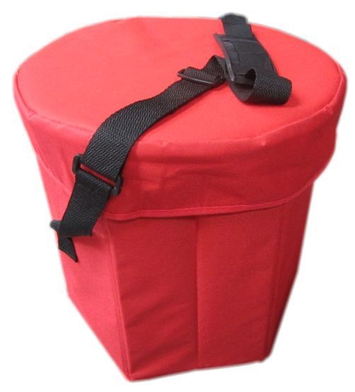 Foldable Living Room Storage Stool , Multifunctional Plastic Folding Chairs