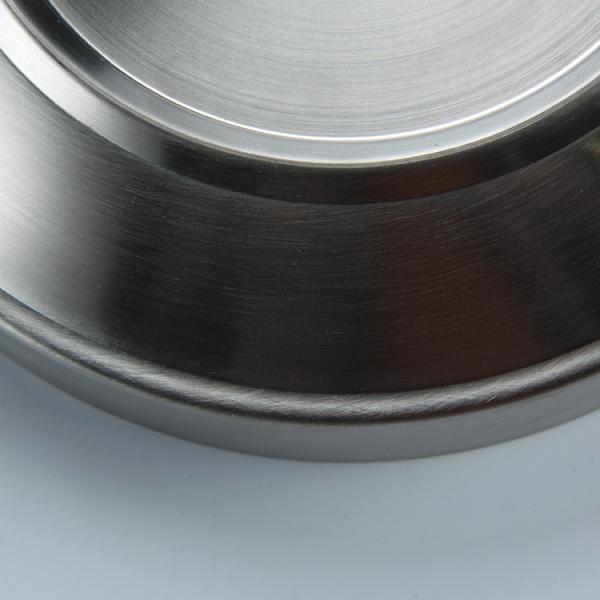 Eco Friendly Toddlers Steel Serving Plates 9cm 12cm 25cm