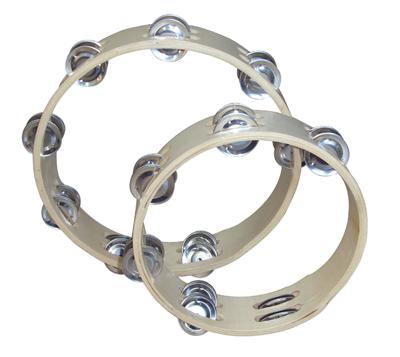 2pc Tambourine Set / toy flute/ Music Toy / Orff instruments / Promotion gift AG-TB10-16