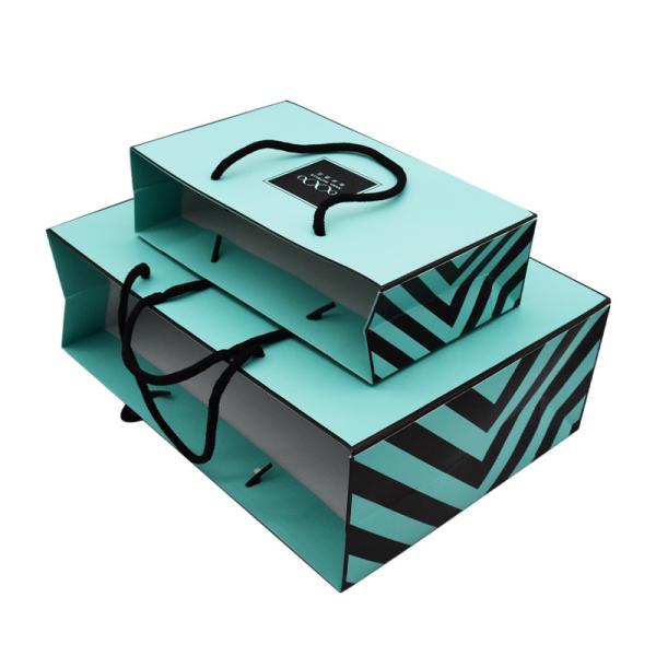 Подарок бархата хозяйственных сумок CMYK CCNB изготовленный на заказ бумажный роскошный