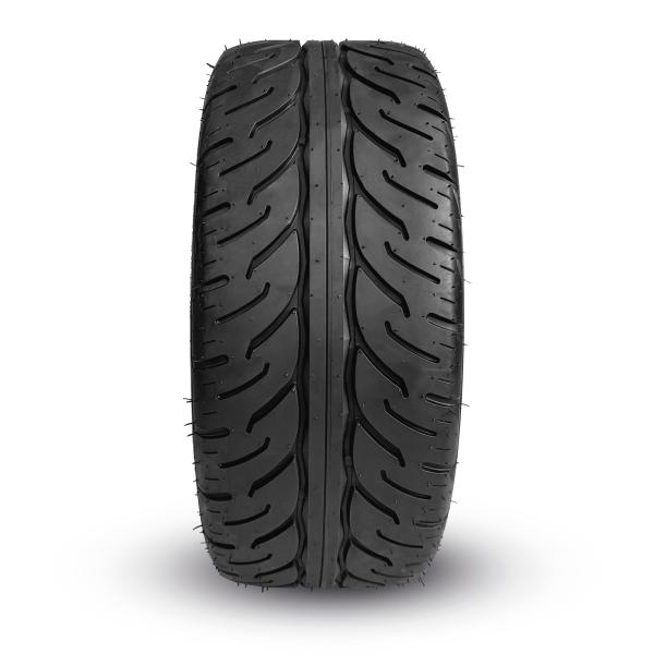 215/40R 15 inch golf Cart Matte Black Wheels and Tires Easy to Install
