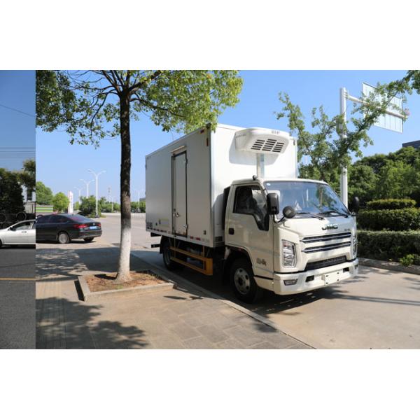 JMC 4X2  4.2M Somewhat Mixed New Energy Refrigerated Trucks Van Refrigerator Truck Wagon