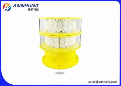 Luz de obstrução média vermelha da intensidade/luz de advertência dos aviões