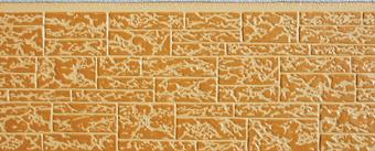 Metal facade panel