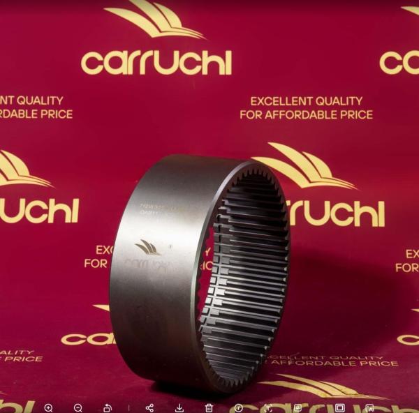CARRUCHI MARCA 712W35111-0043 Sinotruk Howo MCP16ZG MCX16 Eje de transmisión Eje medio y trasero Piezas de borde de rueda Anillo de engranaje interno de rueda