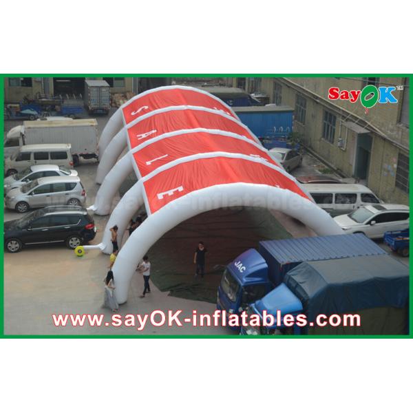 inflatable work tent Red And White Giant Inflatable Air Tent Gate For Exhibition Or Event