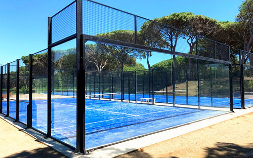 Panoramic Hard Courts Standard Padel Court Glass Sports Center Gymnasium Community