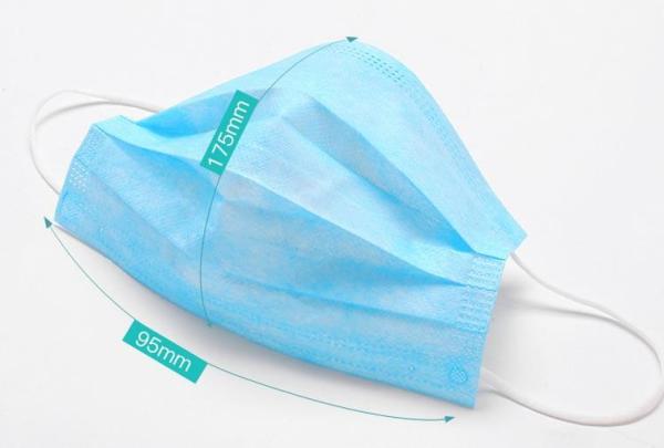 Single Use Disposable Medical Masks High Efficiency Filtration Non - Irritating
