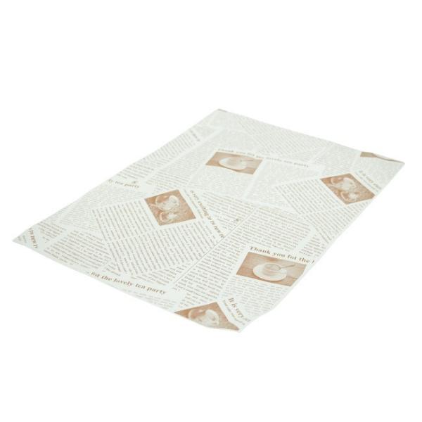 Classic Food Grade Printed Sandwich Paper Newsprint Deli Paper