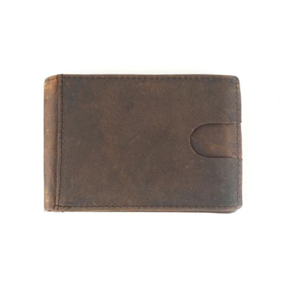 Newest Fashinable 100% Genuine Leather Men Wallet with Zip Coin Pocket and Customize Logo