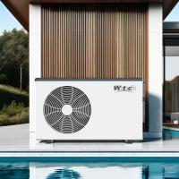 Gavlnaized Sheet Electric Power Source Inverter Pool Heat Pump 3m³/h~5m³/h for Swimming Pools