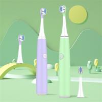 Children Oral Care Sonic Electric Toothbrush USB Rechargeable with Brush Heads 3 Modes