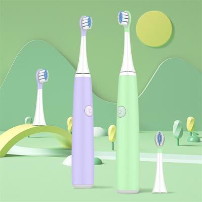 Children Oral Care Sonic Electric Toothbrush USB Rechargeable with Brush Heads 3 Modes