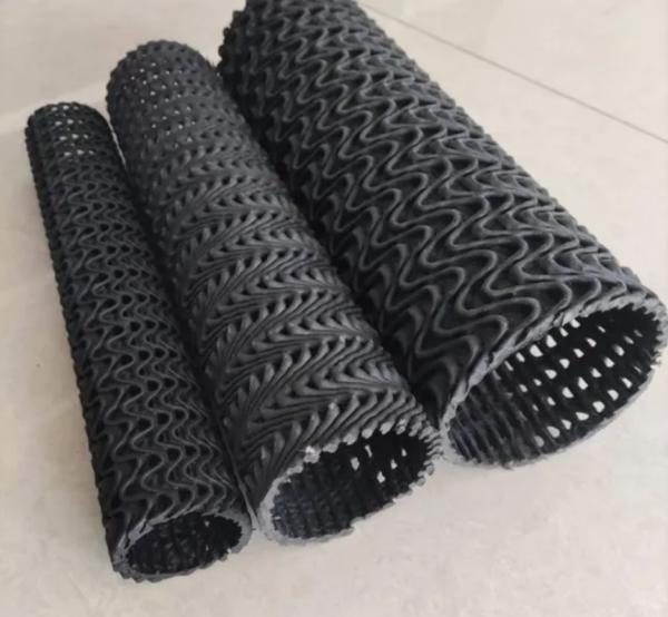 Plastic Permeable Pipe For Tunnel Railway Network Hard Drainage Permeable Pipe
